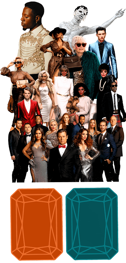 Collage of people